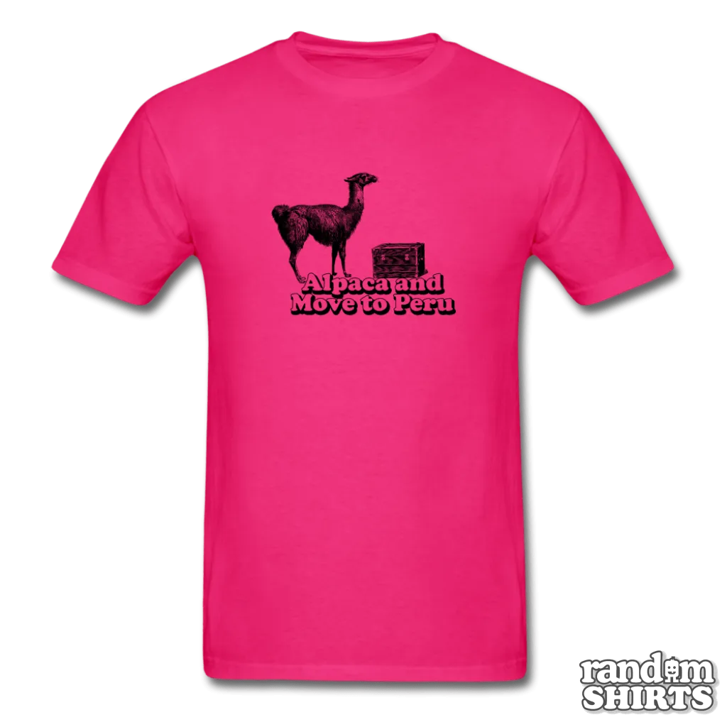 Alpaca And Move To Peru