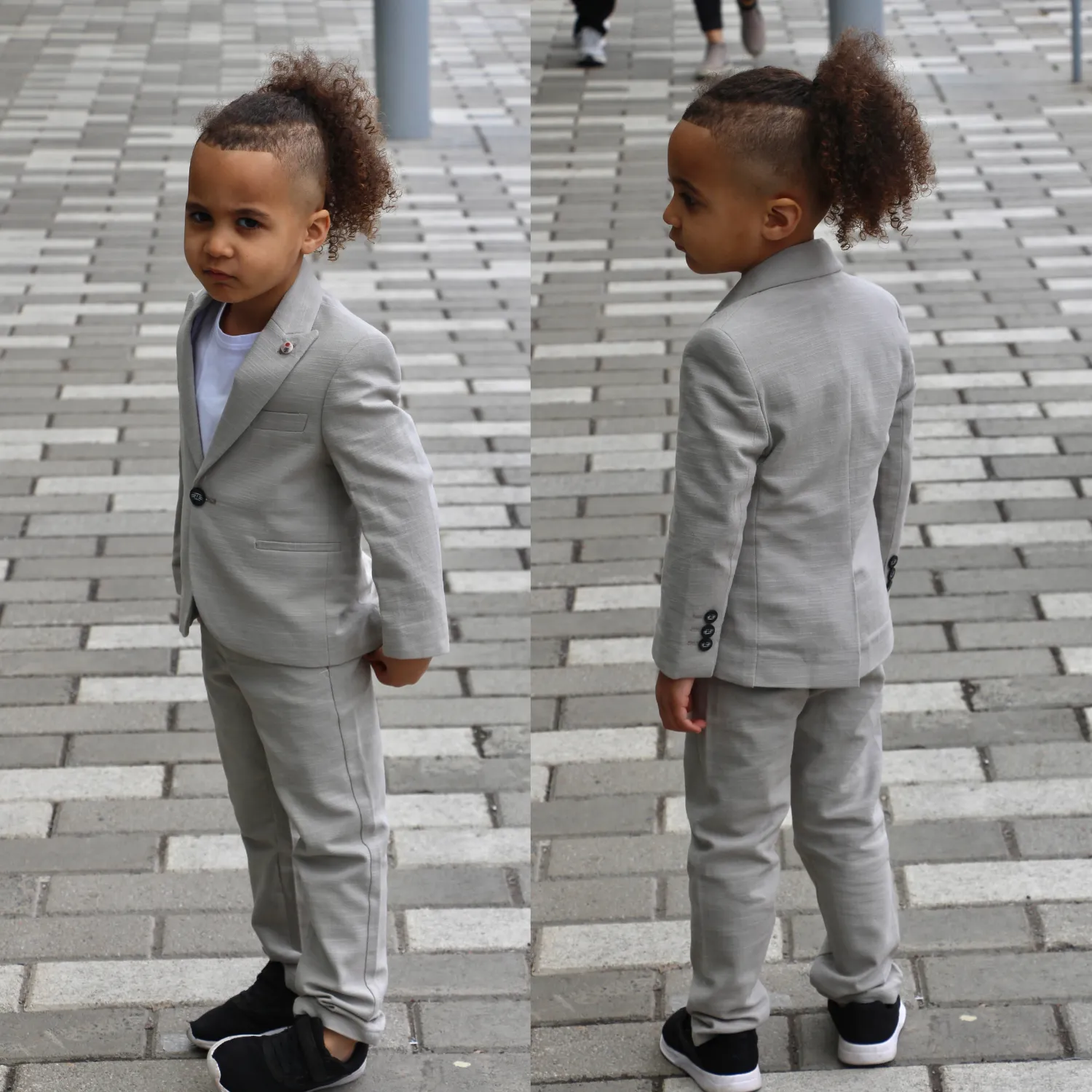 Linen Leo Boys Cool Suit