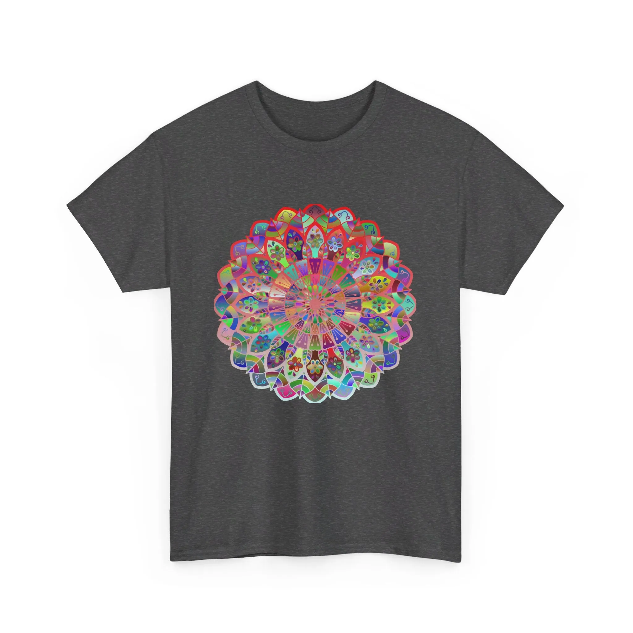 Mandala Art Yoga Mindfulness Tee - Unisex Cotton