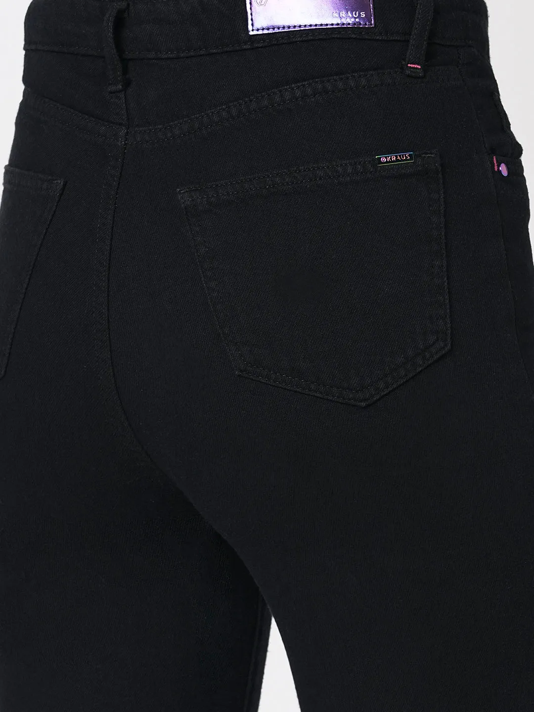 Women High-Rise Loose Straight Jeans